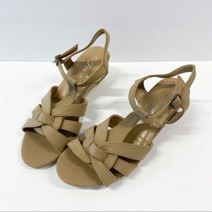 Forever Women's Adjustable Ankle Strap Platform Wedge Mid Heel Dress Sandals